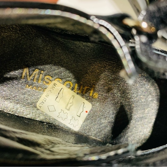 Missouri little girls age 2-3 patent leather formal shoes Mary janes - Picture 4 of 5